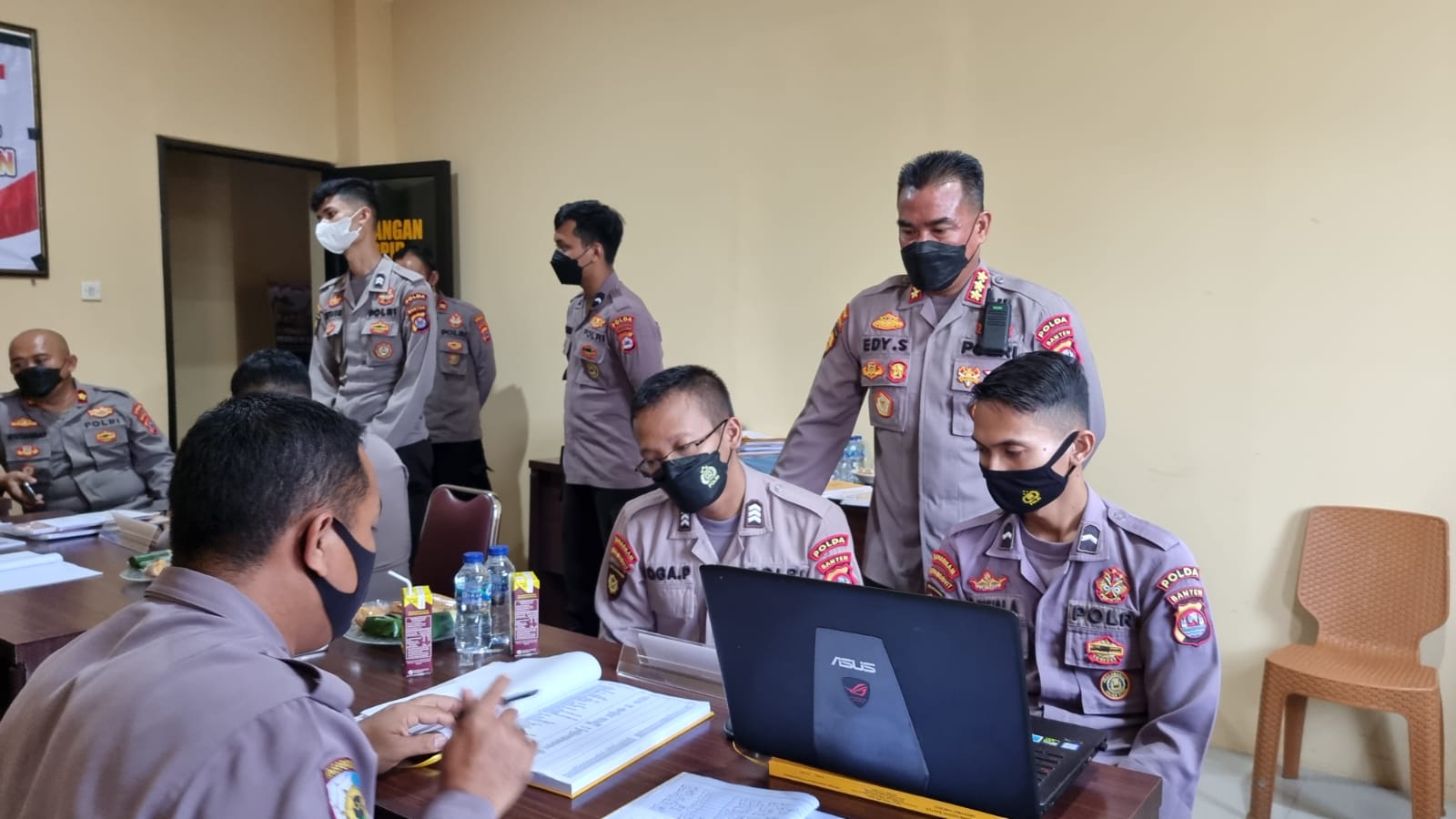 Dirpamobvit Polda Banten Sambut Tim Audit Kinerja Itwasda Polda Banten