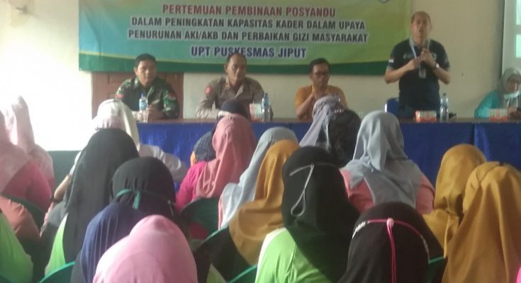 Puskesmas Jiput Gelar Peningkatan Kapasitas Kader Posyandu Se Kec